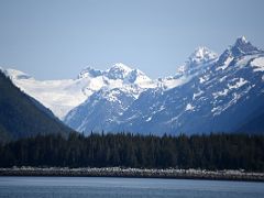 04A Mountains At The End Of Ferebee Valley From The Ferry Between Skagway And Haines Alaska